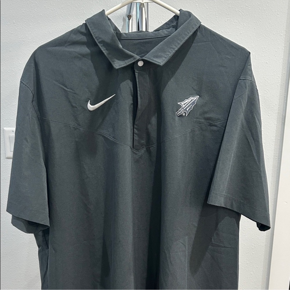 Nike Men's Charcoal Polo Shirt